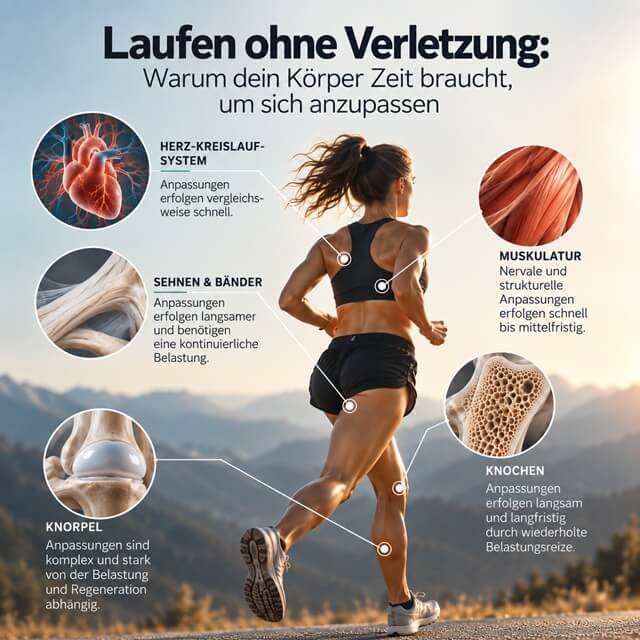 Regeneration der Strukturen im Körper